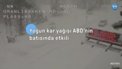 Yoğun kar yağışı ABD’nin batısında etkili