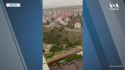 Ankara’da Sağanak Yağışla Gelen Sel 