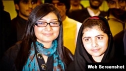 nighat dad with malala yousafzai