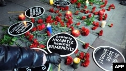 Hrant Dink'in Beşinci Ölüm Yıldönümünde İstanbul'da Protesto