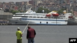 Mavi Marmara İstanbul'da bakımda tutuluyor