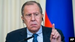 Ngoại trưởng Nga Sergei Lavrov.