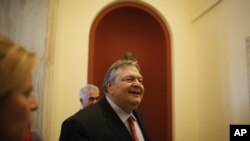 Lãnh tụ Đảng PASOK Evangelos Venizelos