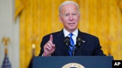 Tổng thống Mỹ Joe Biden tại Nhà Trắng hôm 13/10/2021.