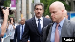 Tư liệu- Luật sư riêng của TT Donald Trump Michael Cohen tới tòa án liên bang ở Manhattan, New York, ngày 30/10/2018.