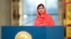 Nobel Peace Prize laureate Malala Yousafzai delivers a speech during the Nobel Peace Prize awards ceremony at the City Hall in Oslo, Dec. 10, 2014.