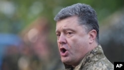 Tổng thống Ukraine Petro Poroshenko.