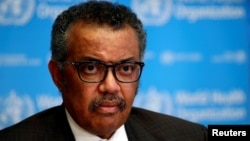 Tổng giám đốc Tổ chức Y tế Thế giới Tedros Adhanom Ghebreyesus.