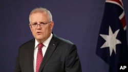 Thủ tướng Úc Scott Morrison.