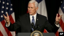 Phó Tổng thống Mỹ Mike pence.